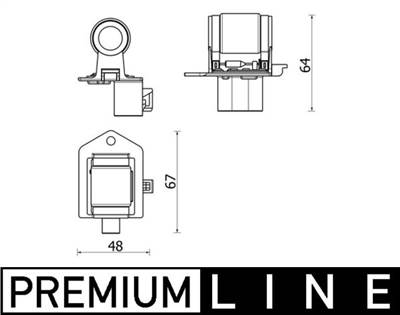 MAHLE ABR 156 000P - ellenállás, belső tér szellőzés ALFA ROMEO FIAT OPEL VAUXHALL