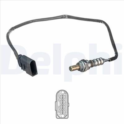 DELPHI ES21141-12B1 - lambdaszonda SEAT SKODA VW