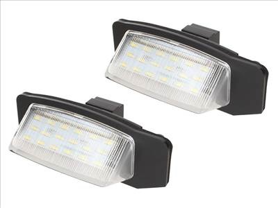 Mitsubishi Lancer X - Outlander II LED rendszámtábla-megvilágító lámpa 2 db készlet