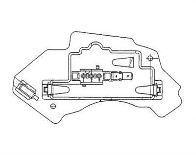 MAHLE ABR 28 000P - Szabályozó, belsőtér ventilátor MERCEDES-BENZ
