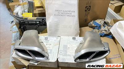 Mercedes-Benz AMG kipufogóvég (króm díszvég) ÚJ GYÁRI a0004900527 a0004900627