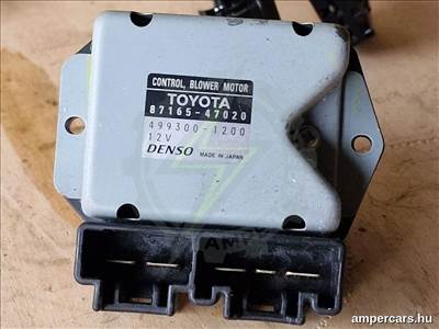 TOYOTA PRIUS Ferdehátú (NHW20_) Előtét Ellenállás Fűtőmotor (2003–2009) 8716547020 4993001200