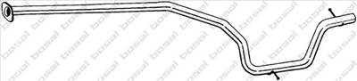BOSAL 950-055 - kipufogócső FORD