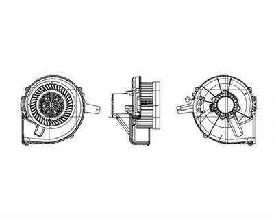 MAHLE AB 19 000P - Utastér-ventilátor AUDI SEAT SKODA VW