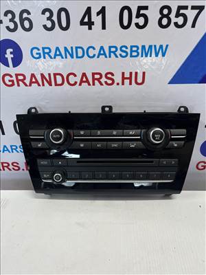BMW X3 F25 LCI Klímapanel Rádió Előlap CD Fejegység 64119359801 Automata Klíma