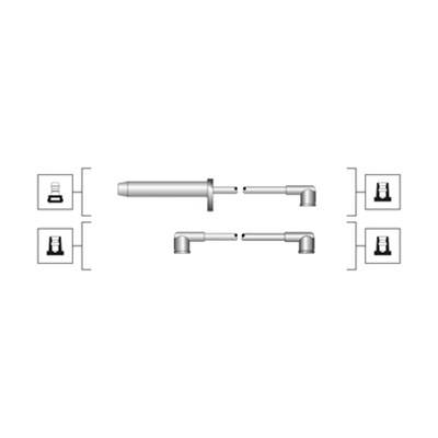 MAGNETI MARELLI 941319170112 - gyújtókábel szett FORD