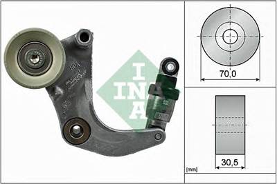 INA 534 0534 10 - hosszbordás szíj feszítőkar HONDA HONDA (DONGFENG) HONDA (GAC)