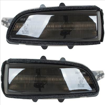 Volvo V70 II 99-07 tükör irányjelző bal  jobb FÜSTSZÍNÛ DINAMIKUS LED 2 db KOMPLETT