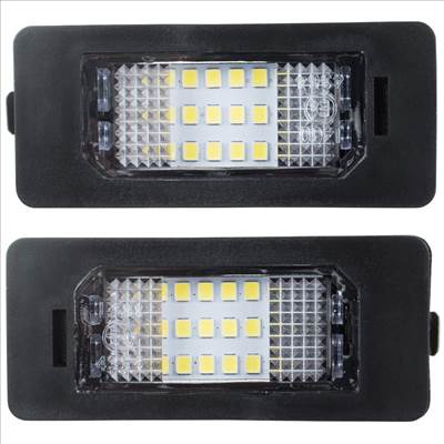 BMW E39 E60 E61 E70 E82 E88 E90 E91 E92 LED rendszámtábla-megvilágító lámpa 2 db készlet