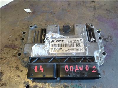 Fiat Bravo 1.4 192B2000 motorvezérlő 51875845 0261201757