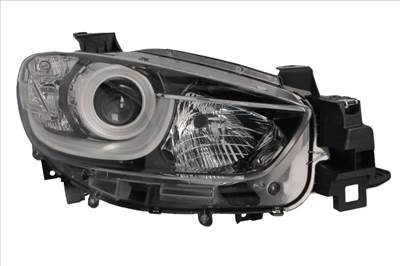 Mazda CX-5    2011.08.01-2015 utángyártott új jobb első fényszóró H11/H15+nappalif. (motoros) TYC kd5351031g