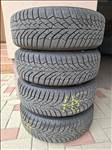  4x100 lyukosztású 14" használt (gyári felni) lemezfelni, rajta 175/65 újszerű Kumho téli gumi gumi 