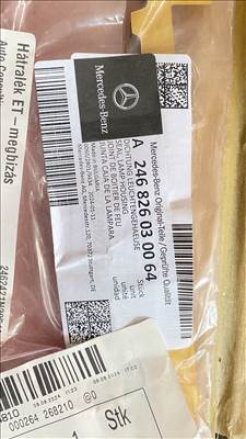 Mercedes B-osztály W246 Lámpaház tömítés / Fényszóró tömítés a2468260300
