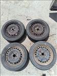  16" használt lemezfelni, rajta 205/55 újszerű Goodyear téli gumi gumi 