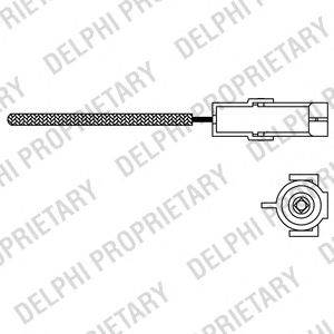 DELPHI ES10966-12B1 - lambdaszonda DAEWOO HYUNDAI OPEL SUZUKI VAUXHALL