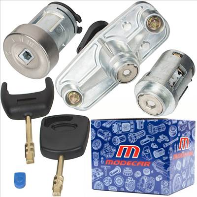 Ford Mondeo Mk3 00-07 bal első ajtózár  csomagtérajtó zár  gyújtászár betét készlet 3db KOMPLETT