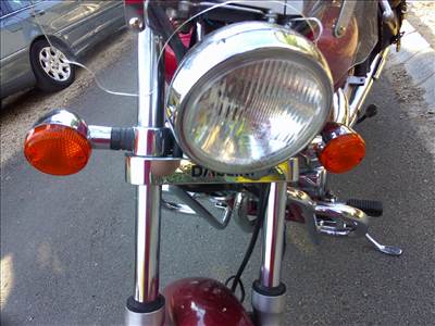 Daelim VT 125 Evolution (2000) DAELIM VT 125 F-RŐL:GYÁRI KRÓMOZOTT ELSŐLÁMPA