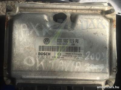 SKODA OCTAVIA I (1U2) Motorvezérlő (2000–2003) 038906019 PB
