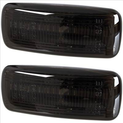 Audi A2 8Z 00-05 oldalsó LED helyzetjelző/irányjelző FÜSTSZÍNÛ DINAMIKUS 2 db komplett