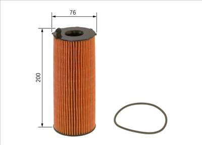 olajszűrő BOSCH F 026 407 066 for AUDI, PORSCHE, VW