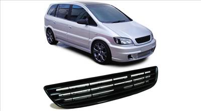 Opel Zafira A 1999-2005 matt fekete hűtőrács