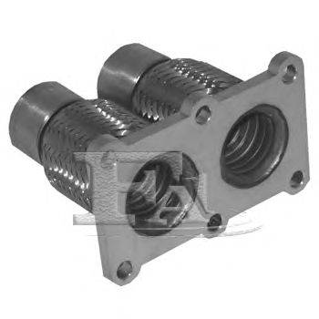 FA1 VW445-125 - Rugalmas cső, kipufogó rendszer AUDI SEAT SKODA VW