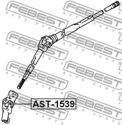 FEBEST AST-1539 - csukló, kormánytengely CADILLAC CADILLAC (SGM) CHEVROLET DACIA DAIHATSU FORD LAND 