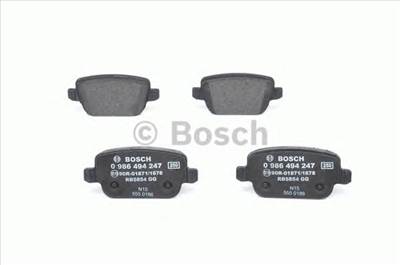 BOSCH 0 986 494 247 - fékbetét FORD FORD AUSTRALIA LAND ROVER VOLVO