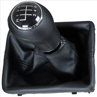 Audi A4 B8 07-15 sebességváltó gomb FEKETE 6 SEBESSÉG  FEKETE MANDZSETTA