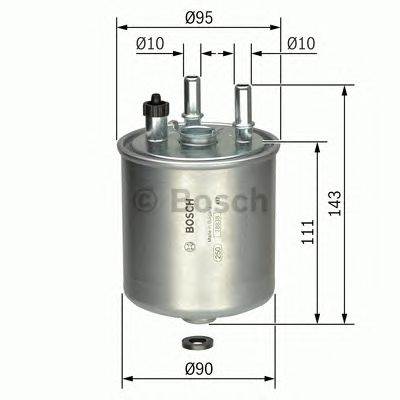 BOSCH F 026 402 081 - Üzemanyagszűrő RENAULT
