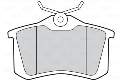 VALEO 301474 - fékbetét AUDI CITROËN CITROEN (DF-PSA) DS OPEL PEUGEOT PEUGEOT (DF-PSA) RENAULT SEAT 