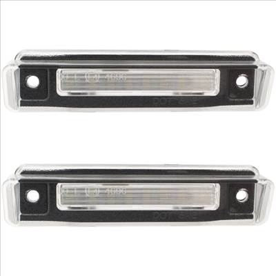 Mercedes S124 E-Klasa R129 SL-Klasa rendszámtábla-világítás LED 2 db készlet