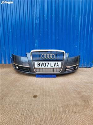 Audi A6 4F C6 gyári 4F0807437C első lökhárító, hűtőrács