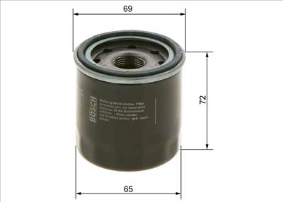 olajszűrő BOSCH F 026 407 001 for NISSAN, INFINITI, MAZDA, RENAULT, …