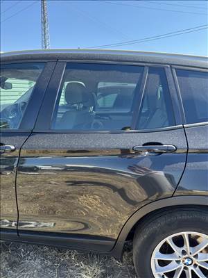 BMW X3 F25 Bal Hátsó Ajtó Black Sapphire Metallic 