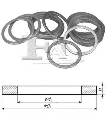 FA1 372.980.100 - tömítőgyűrű ACURA CATERHAM FSO HONDA ISUZU LAND ROVER LOTUS MARCOS MG MINELLI MITS