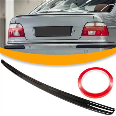BMW 5 E39 Spoiler Lökhárító Fényes Fekete Csomagtérajtó Spoiler Dísz M5 STYLE M