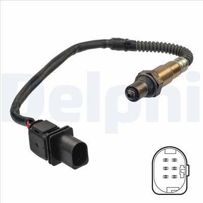 DELPHI ES21156-12B1 - lambdaszonda AUDI SEAT SKODA VW