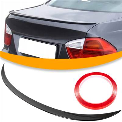 BMW 3 E90 SEDAN 04-11 hátsó tetőspoiler - csomagtérajtó szárny GLOSSY BLACK M3