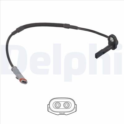 DELPHI SS21252-12B1 - kerékfordulatszám érzékelő OPEL VAUXHALL