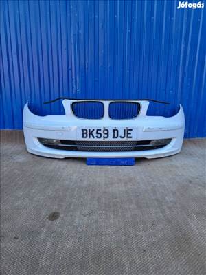 BMW 1 E81, E87 gyári 7166462 első lökhárító alpesi fehér radaros