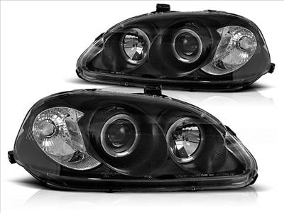 Honda Civic V HONDA CIVIC 1995.09-1999.02 Fekete ANGEL EYES 4D E