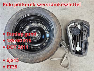 Volkswagen Polo V pótkerék szerszámkészlettel (36372, 36371)