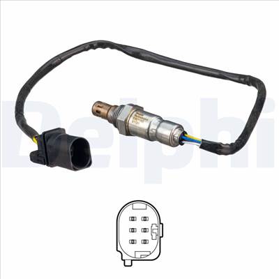 DELPHI ES21160-12B1 - lambdaszonda AUDI SEAT SKODA VW