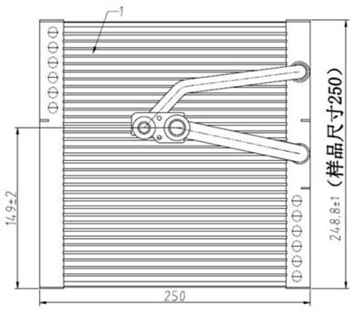 MAHLE AE 144 000S - klíma párologtató BUICK (SGM) CHEVROLET (SGM)
