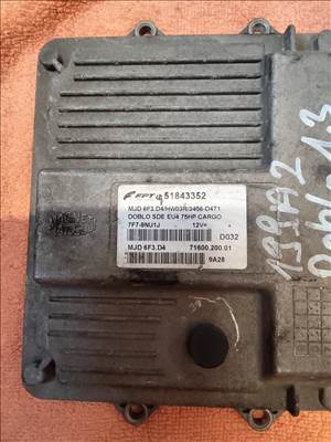 Fiat Doblo I Motorvezérlő 51843352 mjd6f3d4