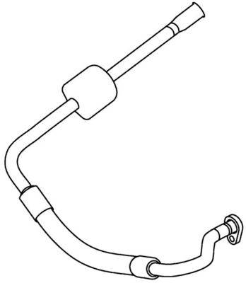 MAHLE AP 97 000P - kis-/nagynyomású cső, klímaberendezés CITROËN PEUGEOT