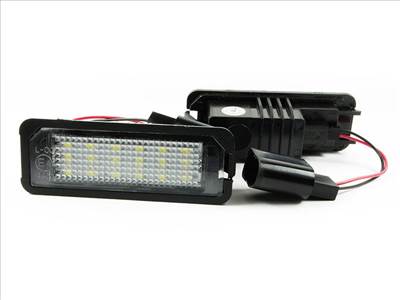 Seat Altea Altea XL Exeo Ibiza V Leon II LED rendszámtábla-megvilágítás lámpa 2 db-os szett