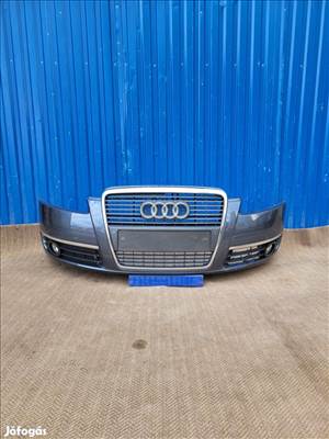Audi A6 4F C6 gyári 4F0807437C radaros első lökhárító sérülésmentes