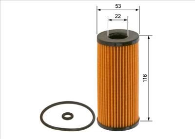 olajszűrő BOSCH 1 457 429 272 for MERCEDES-BENZ
